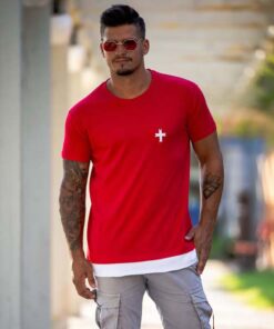 Nation T-Shirt Red