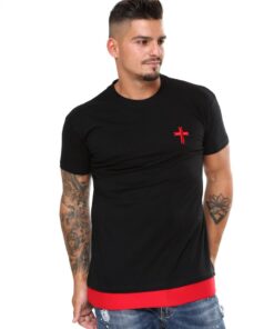 Bellter T-Shirt Black-Red