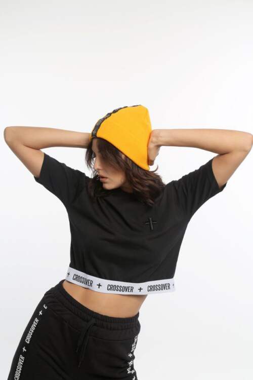 Beanie Hat Gold Letters Yellow