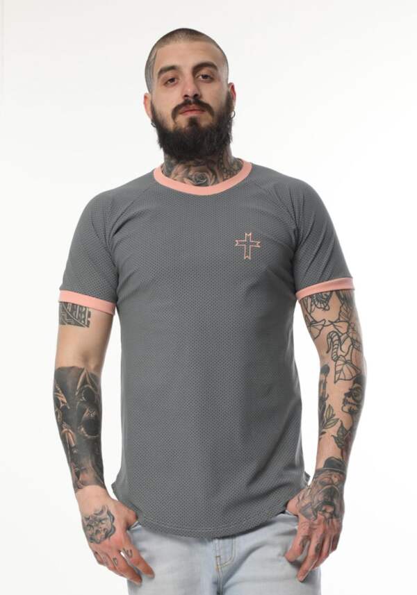 Speckle T-Shirt Grey