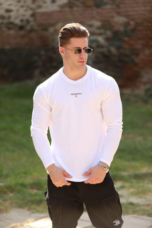 Motion Long-Sleeve Shirt White