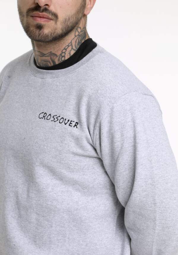 Tap Long-Sleeve Shirt Grey