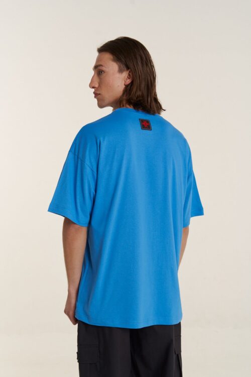 Oversized T-Shirt A403 Cobalt Blue